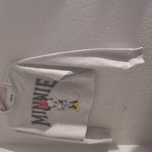 Disney Minnie Mouse Gray Sweatshirt